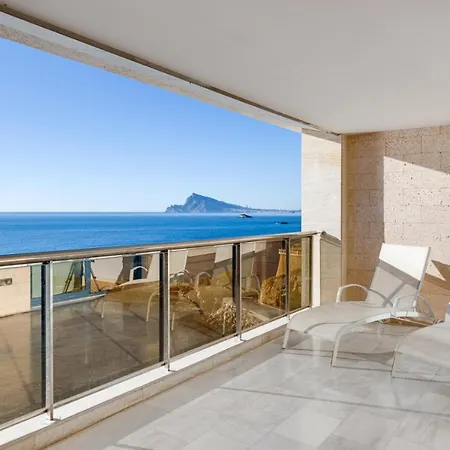 Apartment 1st Line Mascarat - Solarium Terrace & Pool
