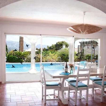 Las Palmeras With Private Pool And Garden Apartment Altea