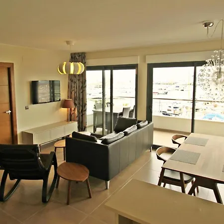 Luxe Aan De Jachthaven Met Frontaal Zeezicht Altea