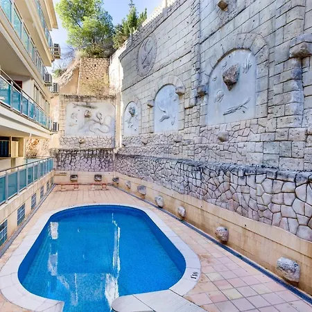1st Line Mascarat - Solarium Terrace & Pool Altea