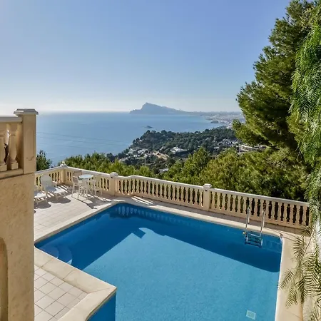 Altavista With Sea View In Hills Villa Altea
