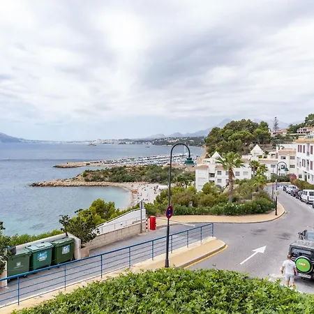 With Balcony At Mascarat - Pool Apartment Altea