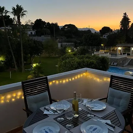 Apartment Duplex In Residential Complex With Pool Altea