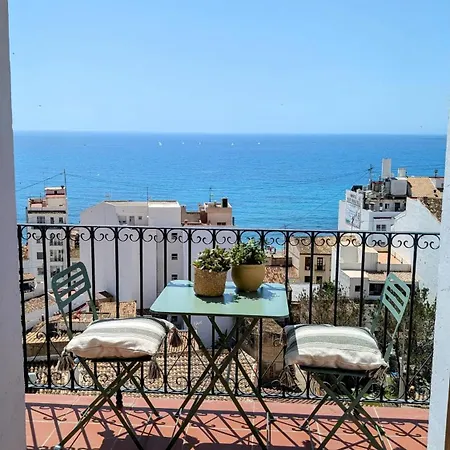 Casa Con Vistas Al Mar En El Casco Antiguo De * Altea