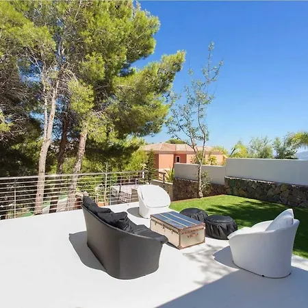Country house Casa Minimalista Moderno Con Piscina