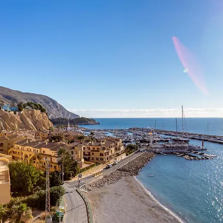 Apartment 1st Line Mascarat Beach- Solarium Terrace & Pool Altea