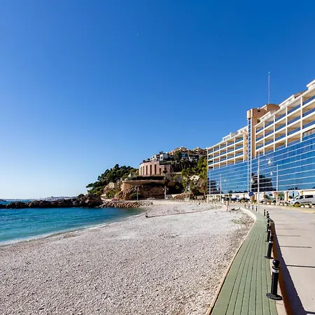 1st Line Mascarat Beach- Solarium Terrace & Pool Apartment