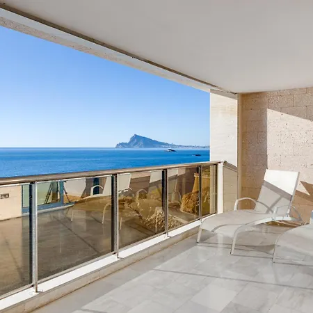 1st Line Mascarat Beach- Solarium Terrace & Pool * Altea