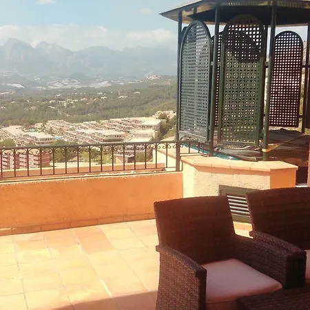 Apartment Luxury With Ac On A Hill With A Sea View Altea