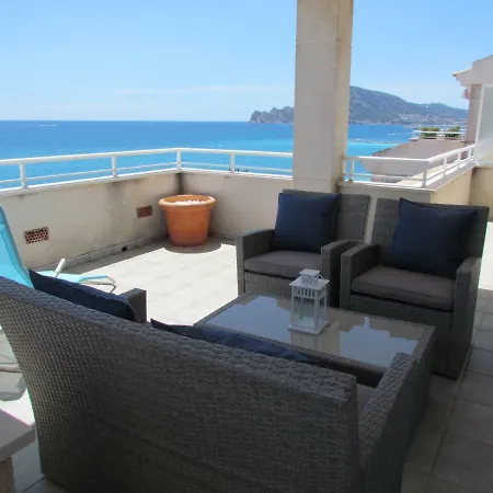Front Line Penthouse In Apartment Altea