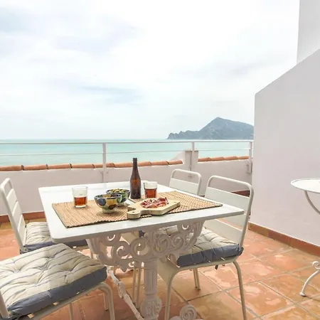 Escapada Romantica En Atico Frente Al Mar Con Piscina * Altea