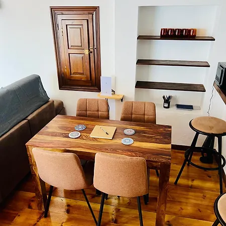 Above The Iconic Portal Vell Apartment