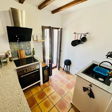 Above The Iconic Portal Vell Apartment